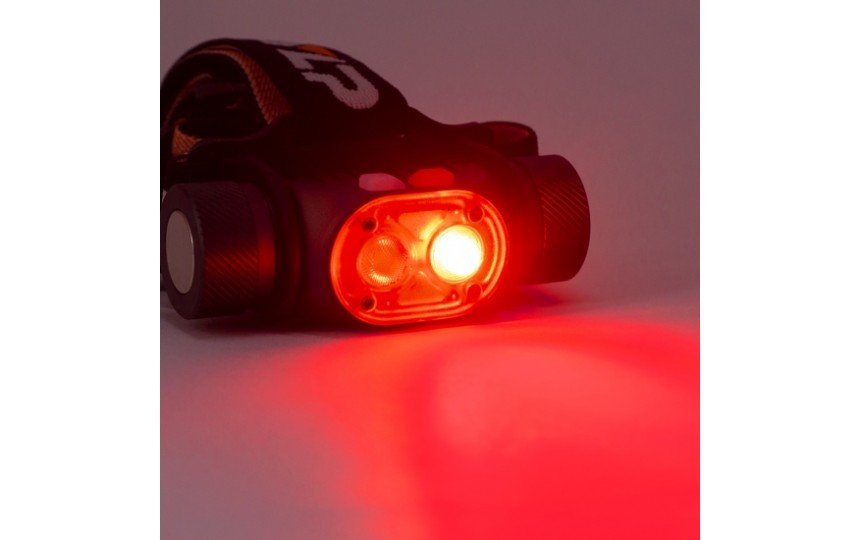 Налобный фонарь Яркий луч Panda 2M RED (белый+красный свет, ANSI 350 лм, 35 м, 18650)